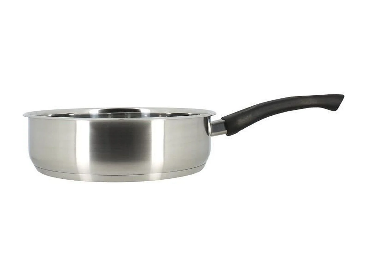 Menastyl - Sauteuse First 24cm En Acier Inoxydable Avec Couvercle