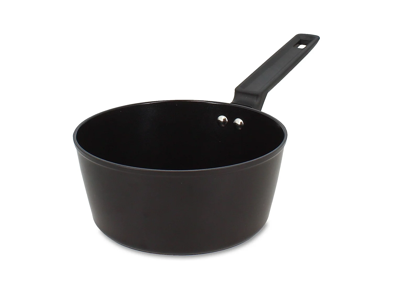 Menastyl - Casserole First 20cm En Aluminium Noir Induction