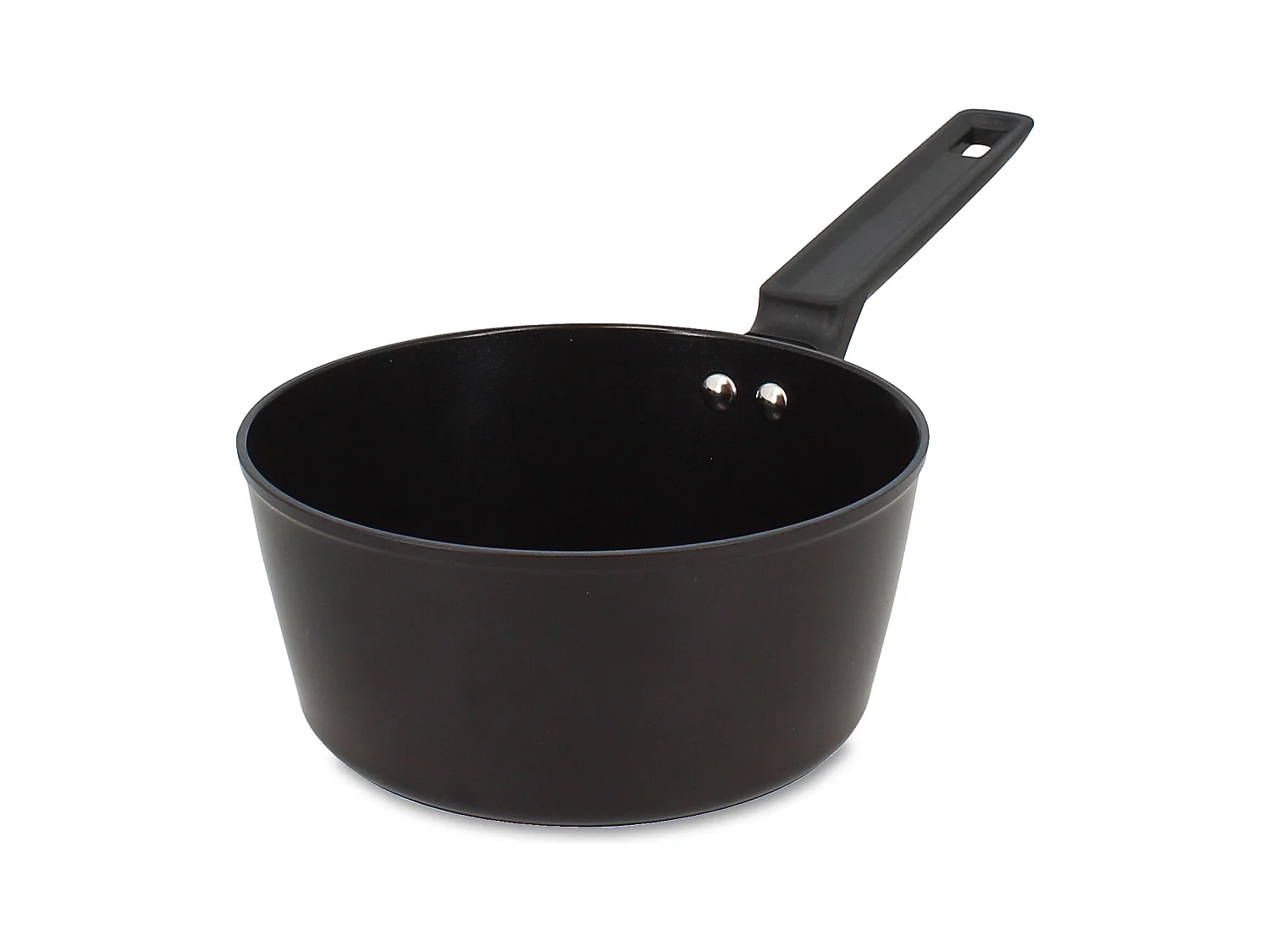 Menastyl - Casserole First 18cm En Aluminium Noir Induction