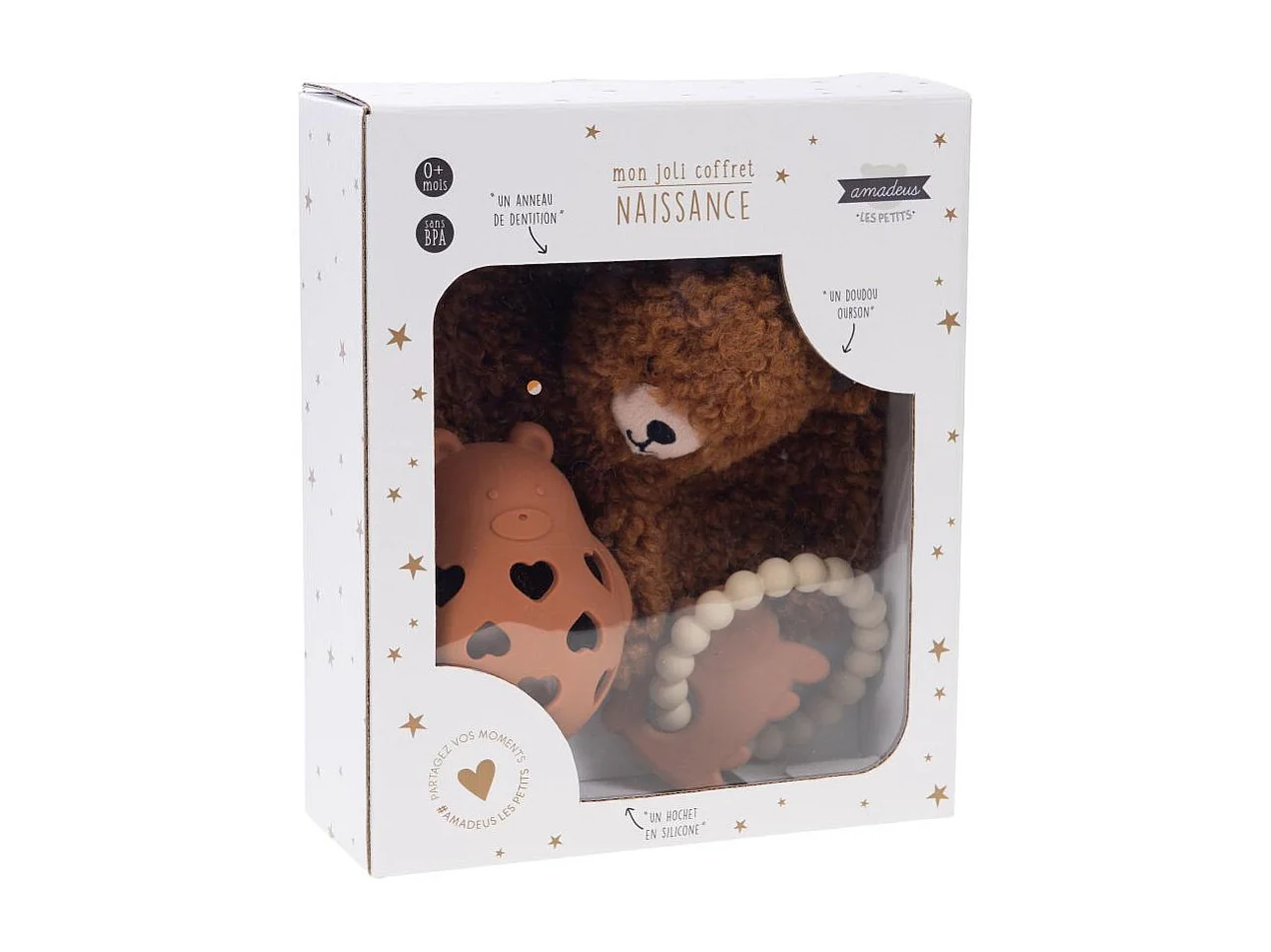 Coffret éveil Ourson 3 pièces