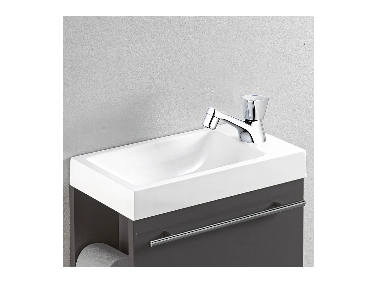 Target grifo de lavabo cromo agua fría Essebagno