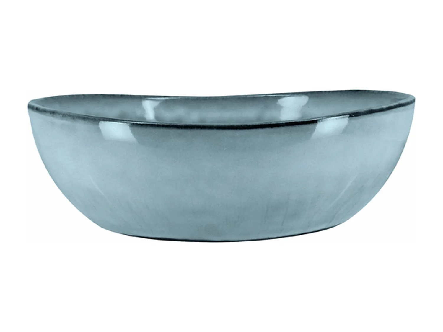 Ogo Living - Lot 6 Assiettes Creuses Aronal 21cm En Autres Ceramiques Bleu