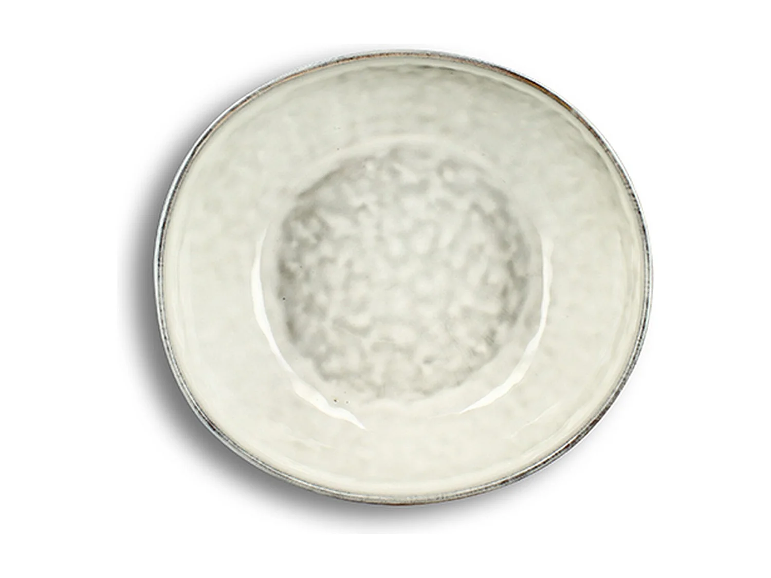 Ogo Living - Lot 6 Assiettes Creuses Boral 21cm En Autres Ceramiques Beige