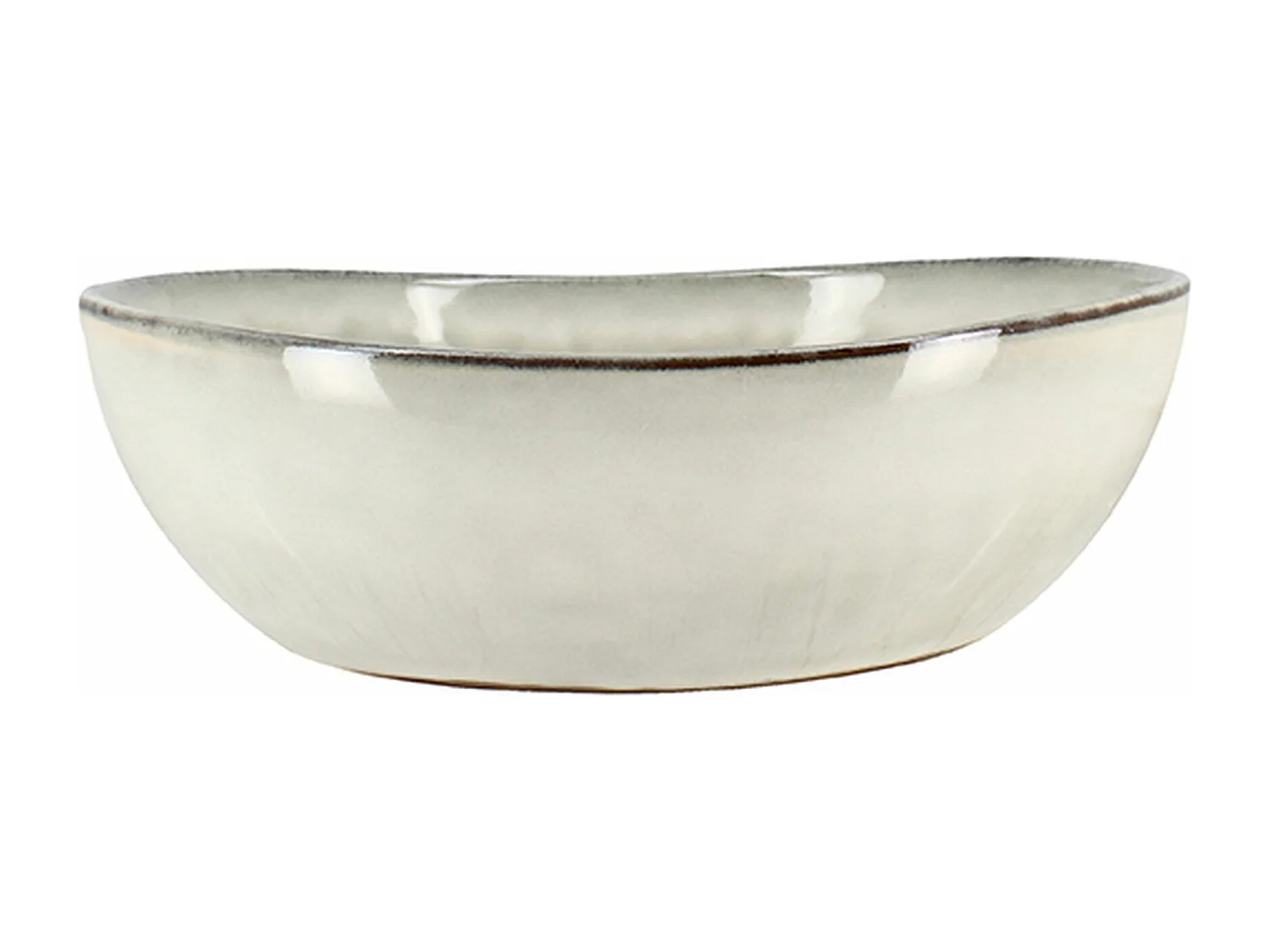 Ogo Living - Lot 6 Assiettes Creuses Boral 21cm En Autres Ceramiques Beige