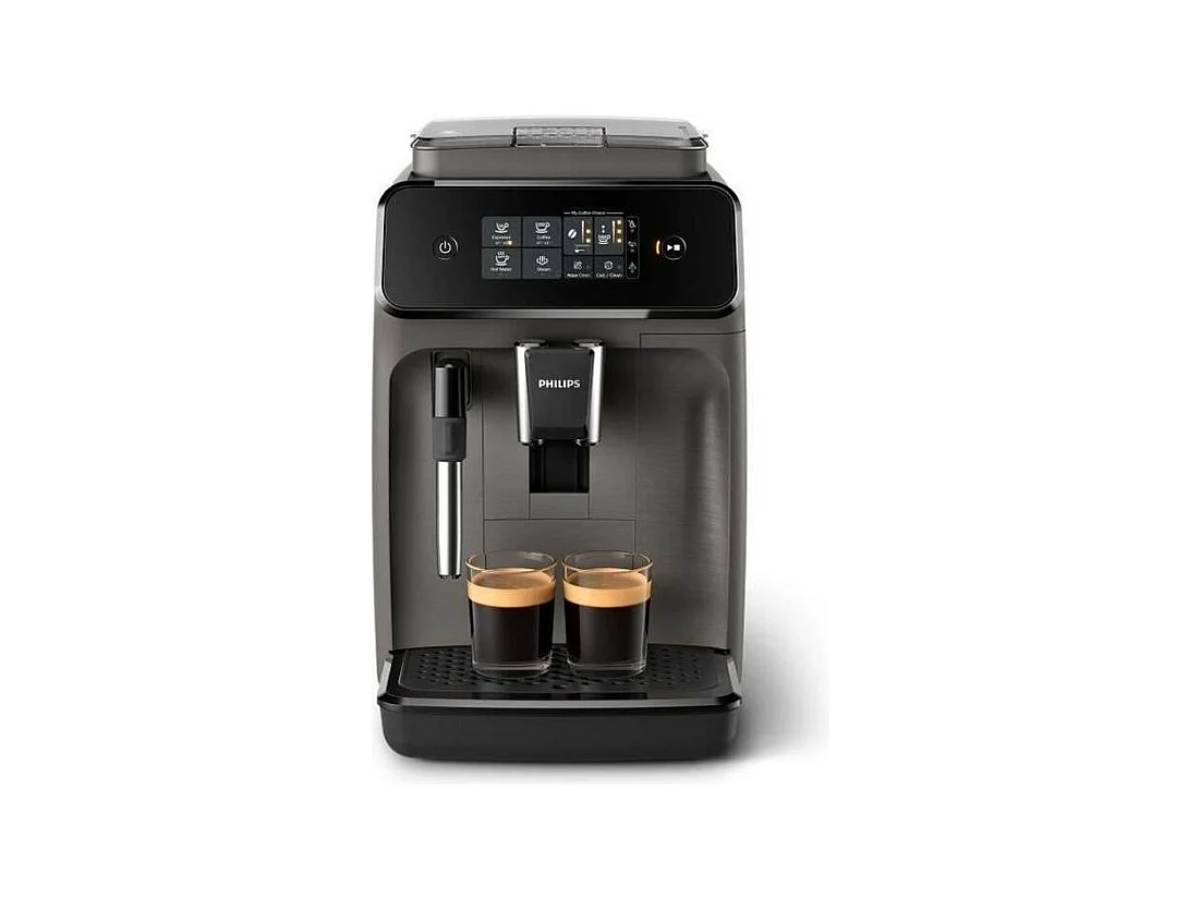 Machine a cafe expresso avec broyeur Philips EP1224/00 - Ecran tactile - Filtre AquaClean - Broyeur réglable 12 niveaux