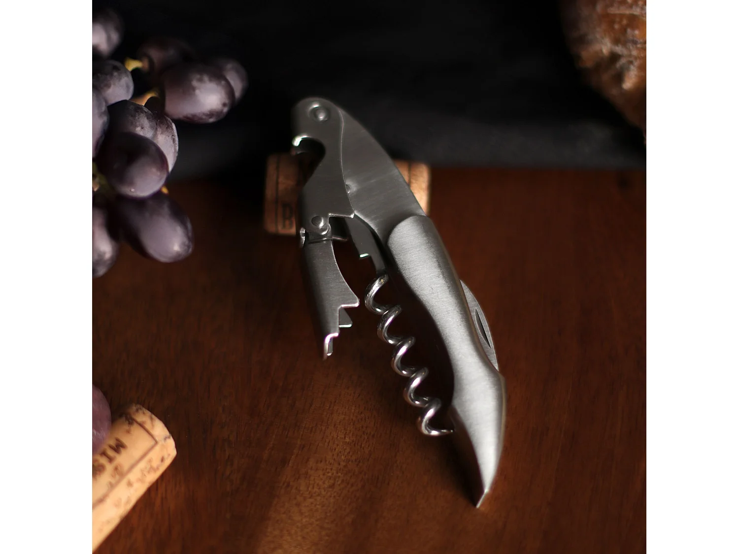 Ogo Living - Tire Bouchon Sommelier En Metal Finition Miroir