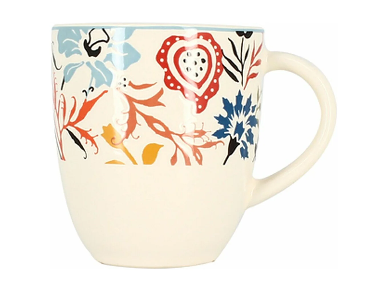 Novastyl - Lot 6 Mugs Jaipur 350ml En Gres