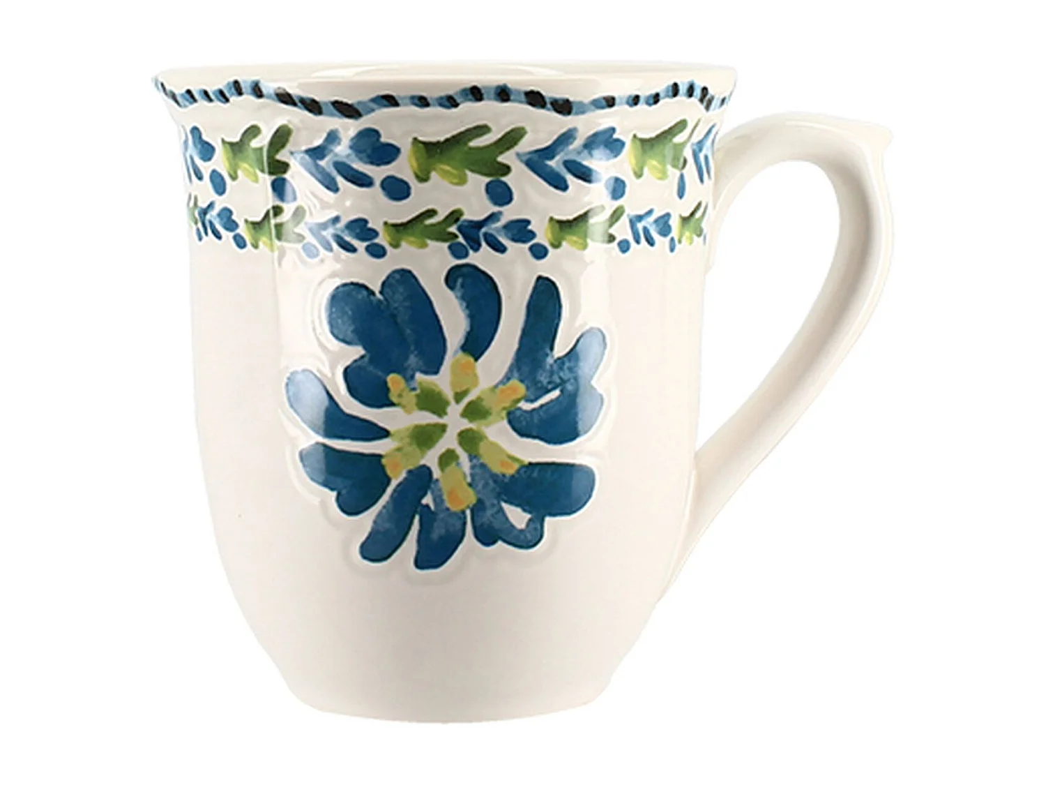 Novastyl - Lot 6 Bols Gardenia 600ml En Gres