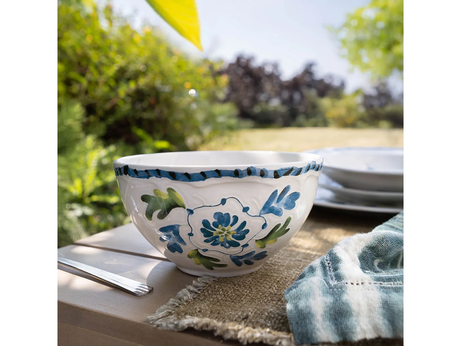 Novastyl - Lot 6 Bols Gardenia 600ml En Gres