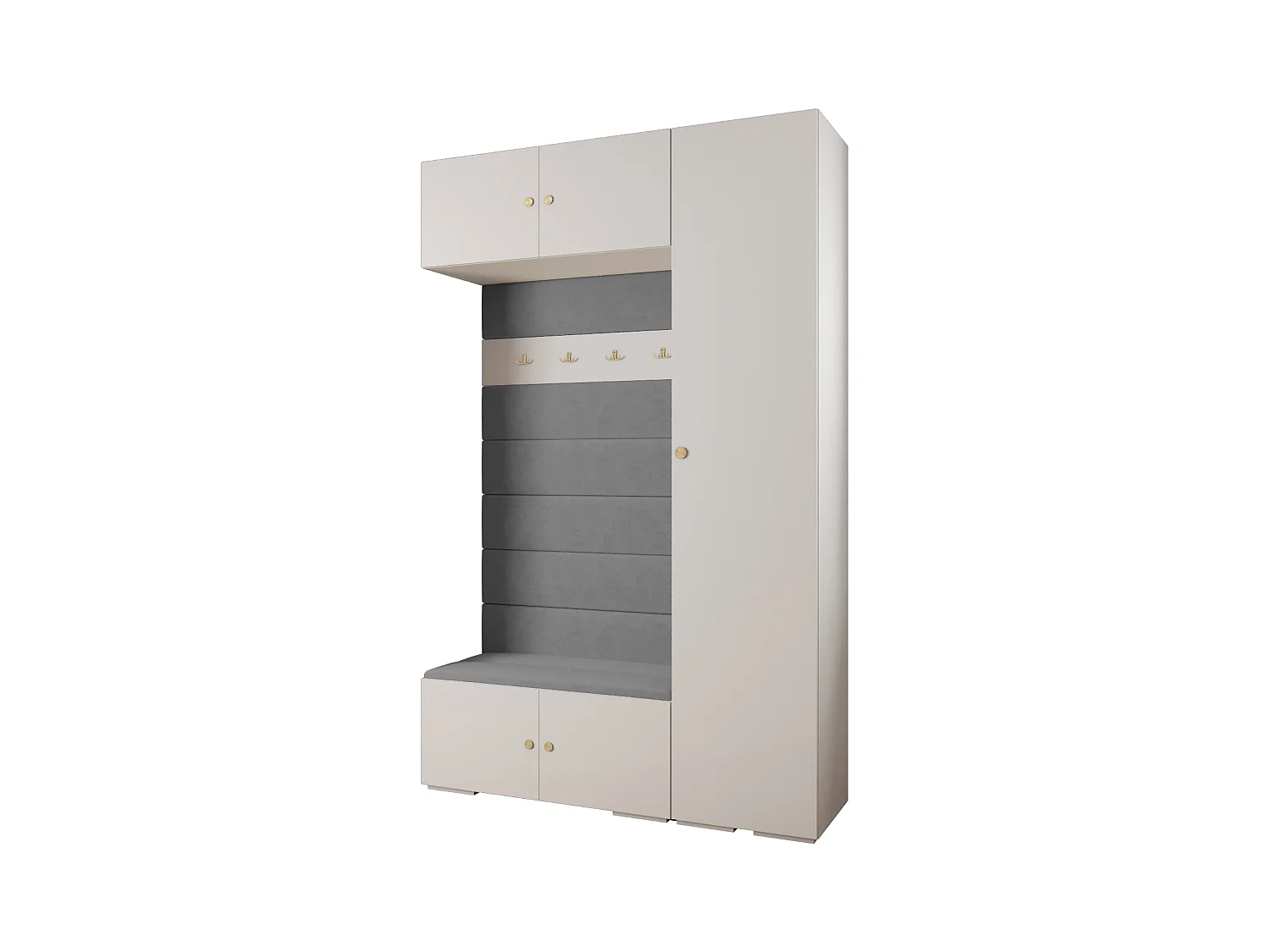 Inova kledingkast Z19 236,7/150/47