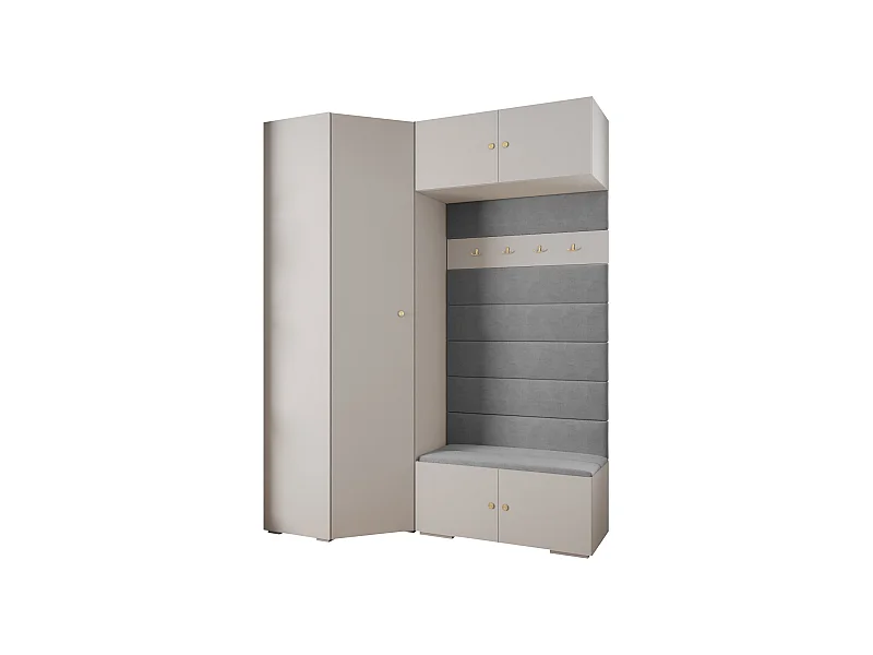 Inova 2 armario con puertas batientes 236,7/182/47