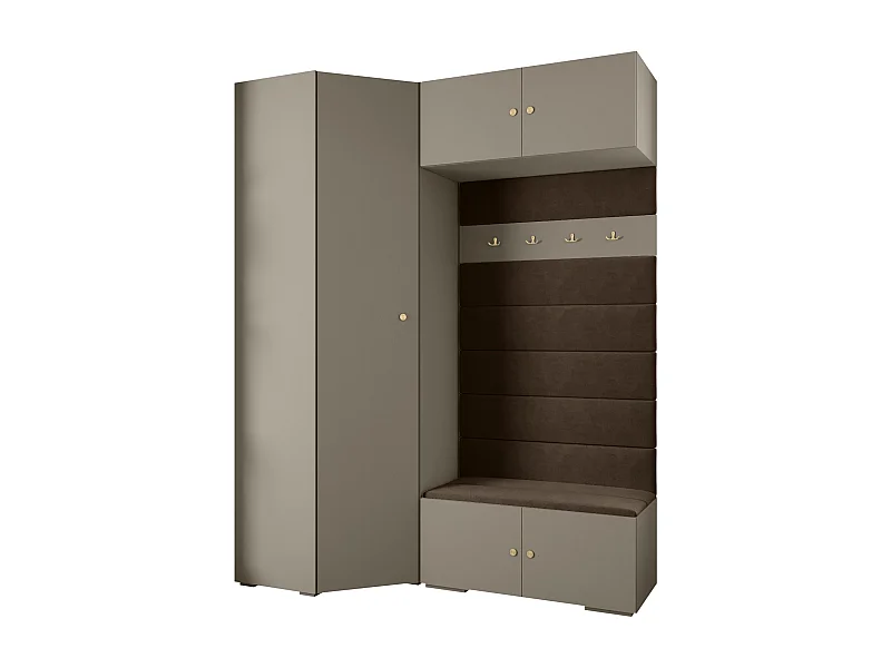 Inova 2 armario con puertas batientes 236,7/182/47