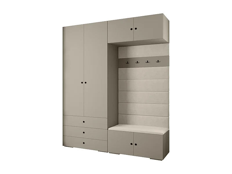 Inova 2 armario con puertas batientes 236,7/200/47