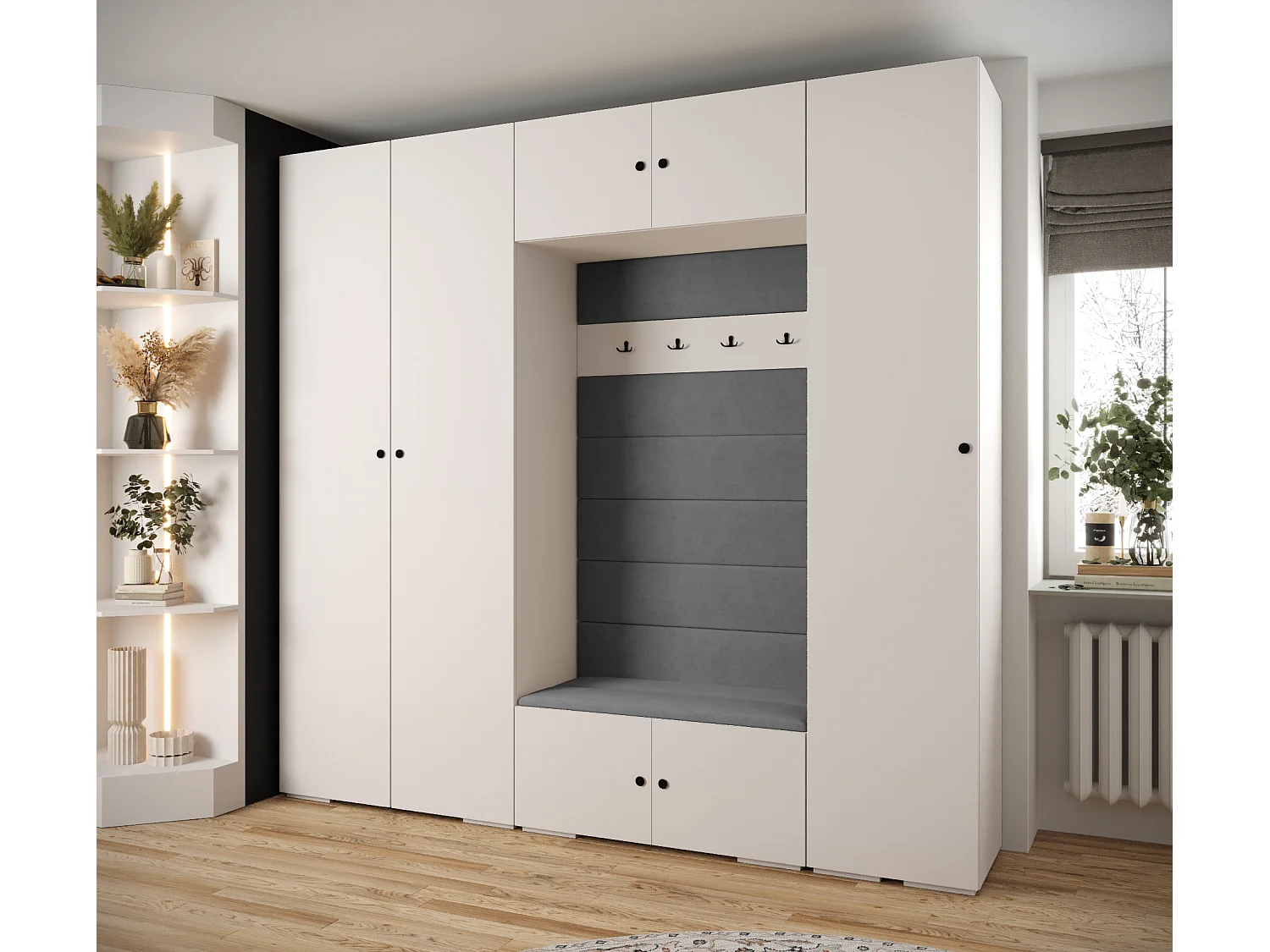 Inova kledingkast Z8 236,7/250/62