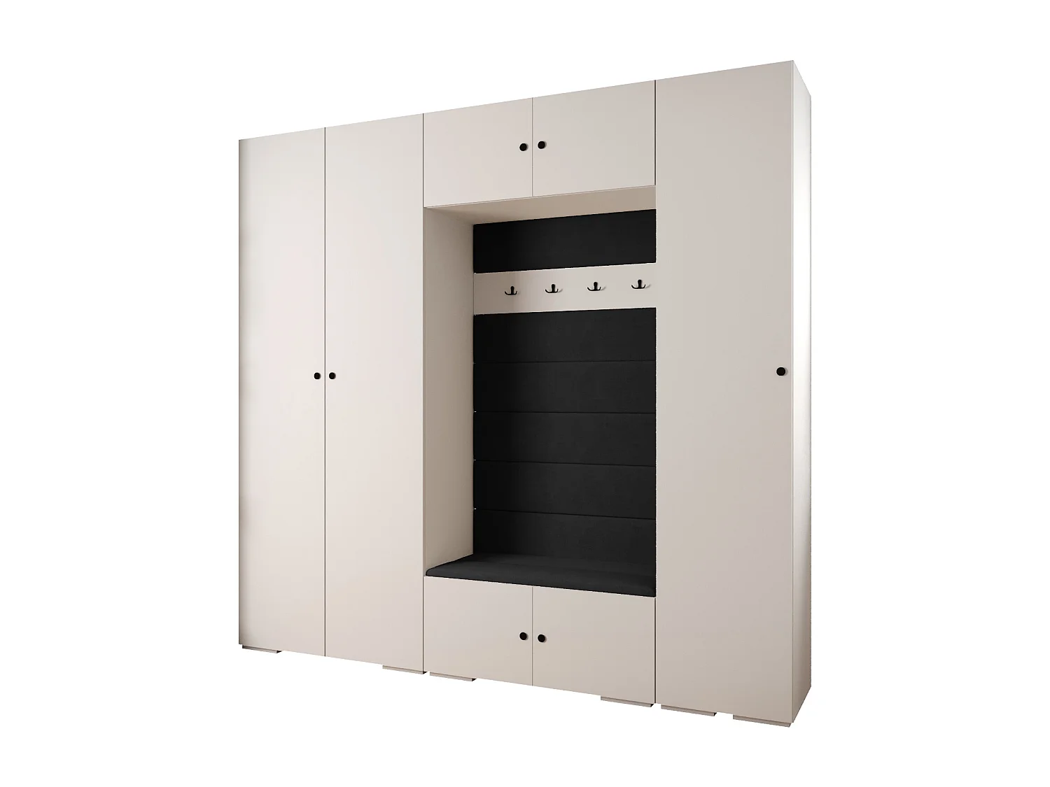 Inova 2 armario con puertas batientes 236,7/250/47