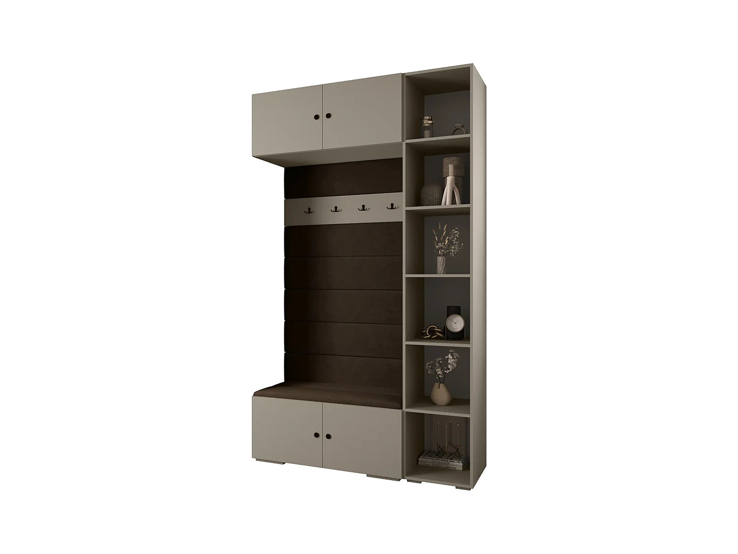 Inova kledingkast Z20 236,7/140/47