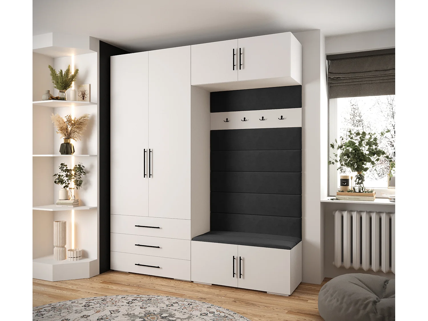 Inova kledingkast Z12 236,7/200/47