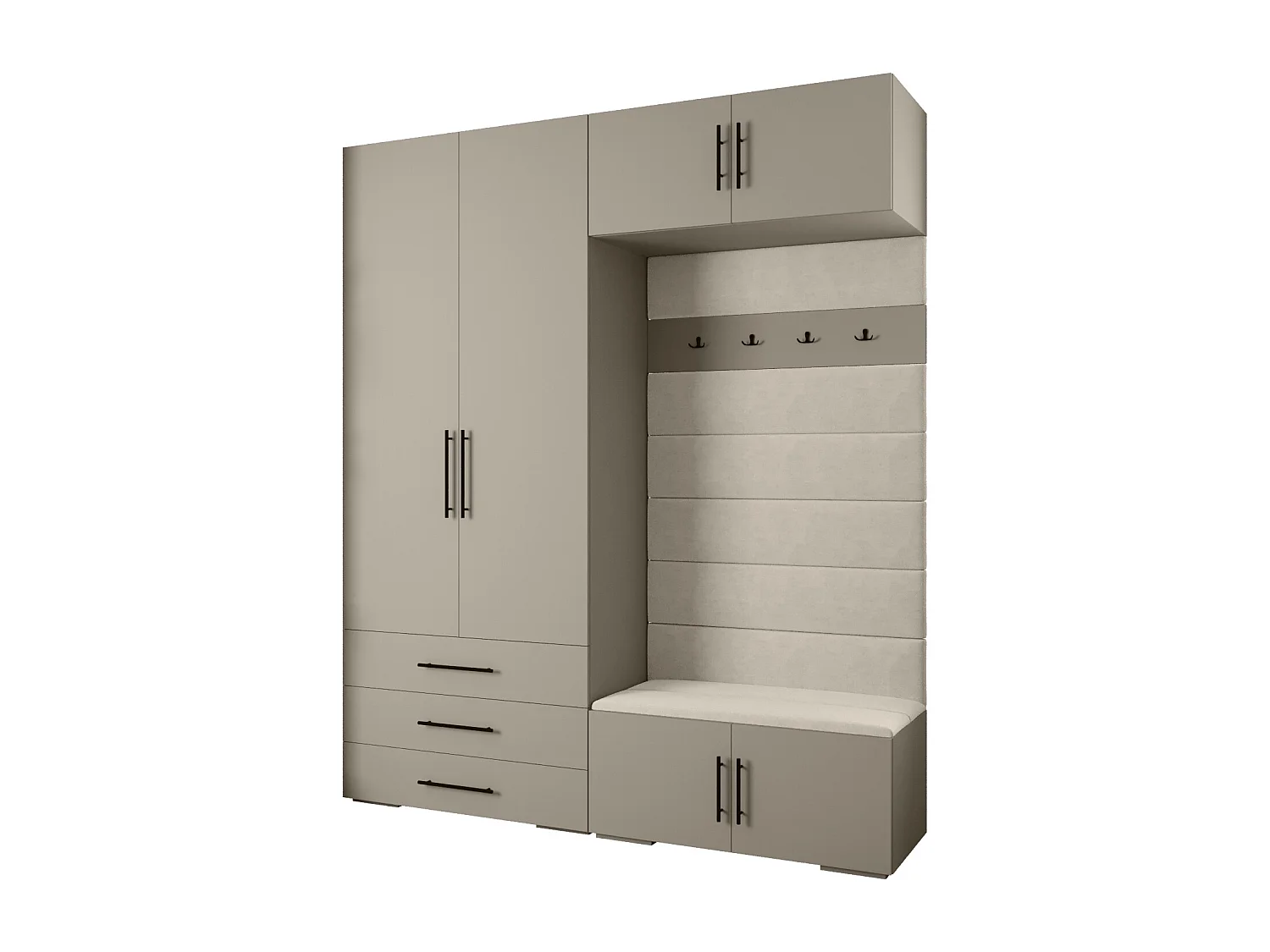 Armadio Inova 3 a ante battenti 236,7/200/47