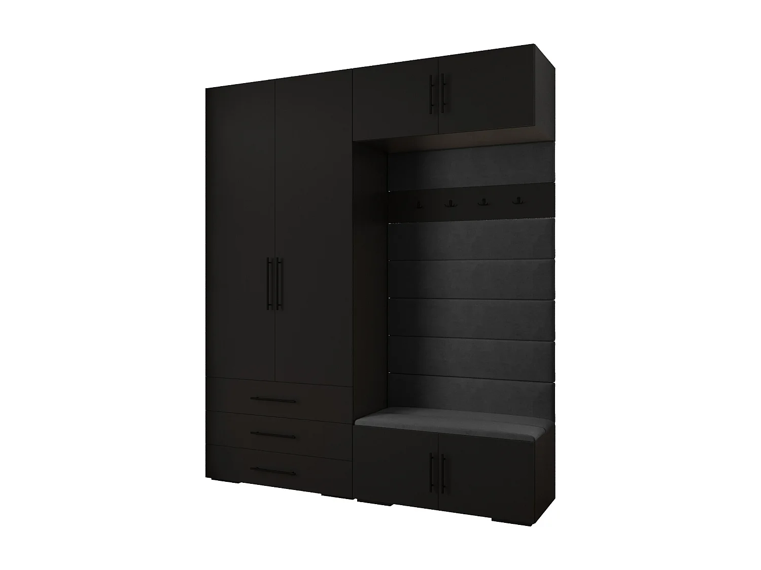 Armadio Inova 3 a ante battenti 236,7/200/47