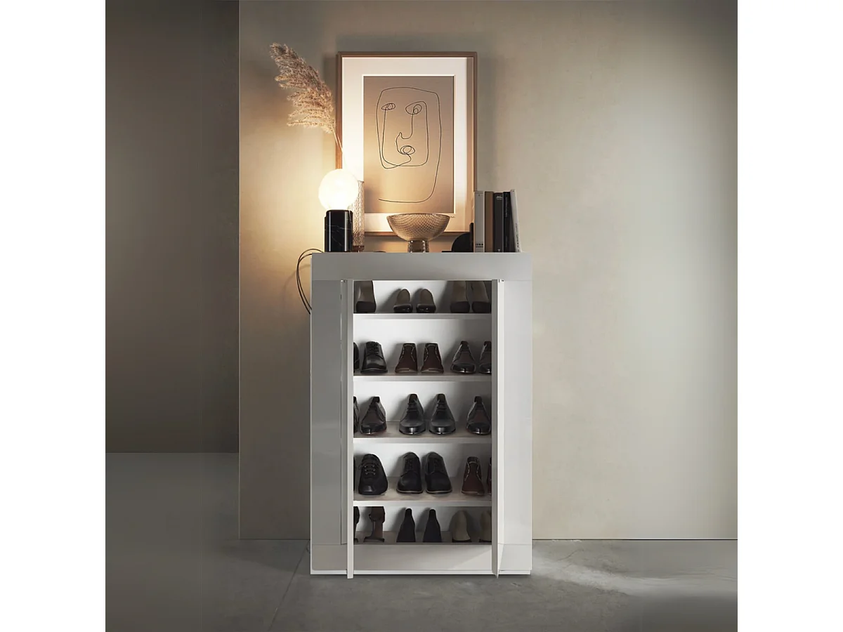 Meuble de rangement multifonctionnel Basic - H116 cm