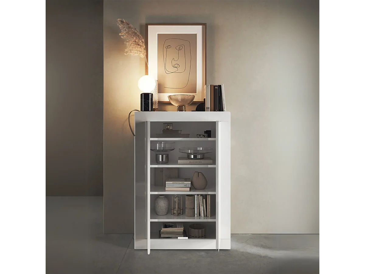 Meubel voor multifunctionele opslag Basic - H115,5 cm