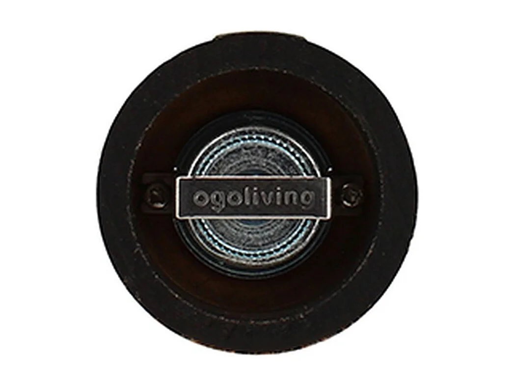 Ogo Living - Moulin A Poivre Recycle 23cm En Bois De Hetre Noir
