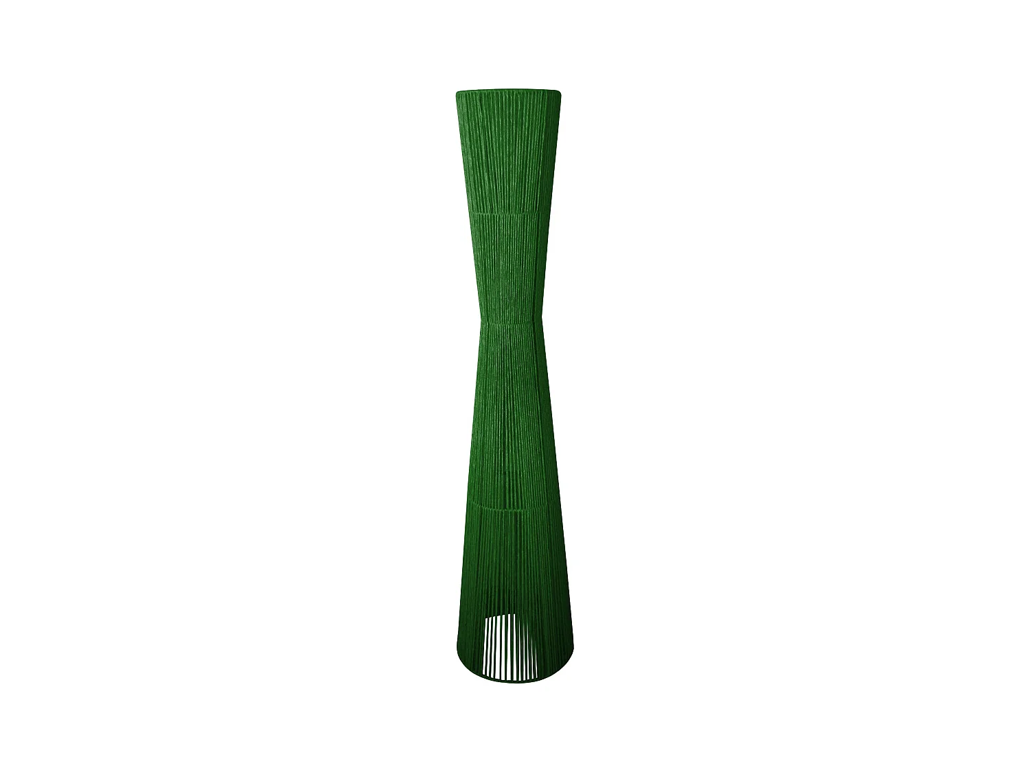 Lampadaire TOSEL ,métal,Vert ,H145xD30xP30cm
