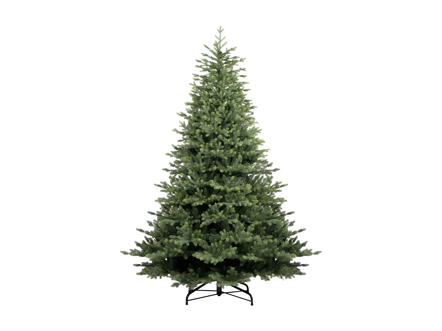 Amstel - Árbol de Navidad de efecto realista en PE y PVC ø142x210H, 1910 puntas