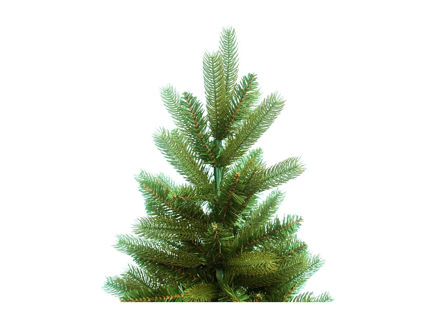 Blitzen - Sapin de Noël effet réaliste en PE et PVC ø104x210H, 1140 branches