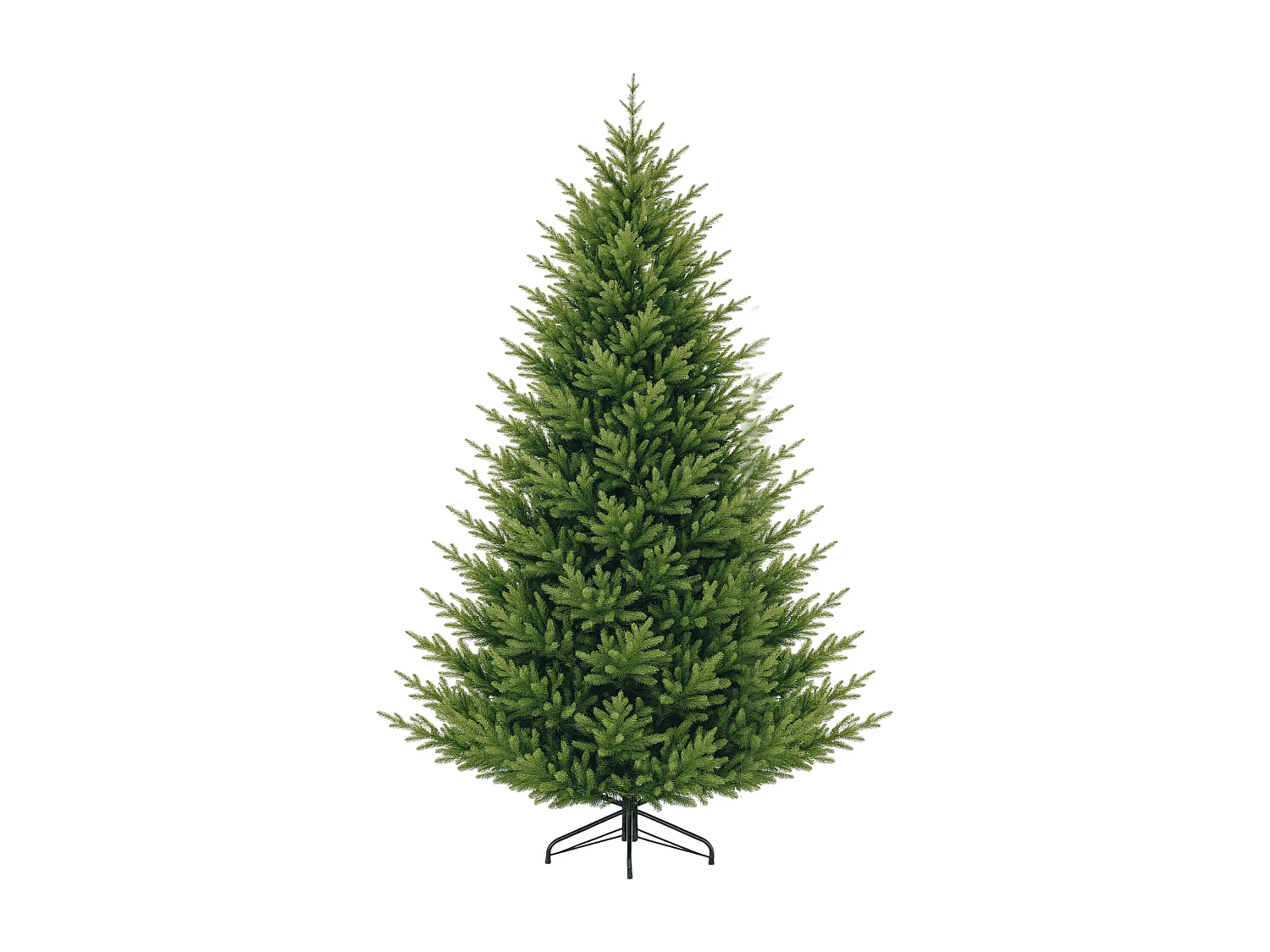 Rockefeller - Albero di Natale effetto realistico in PE e PVC ø183x240H, 3384 Punte