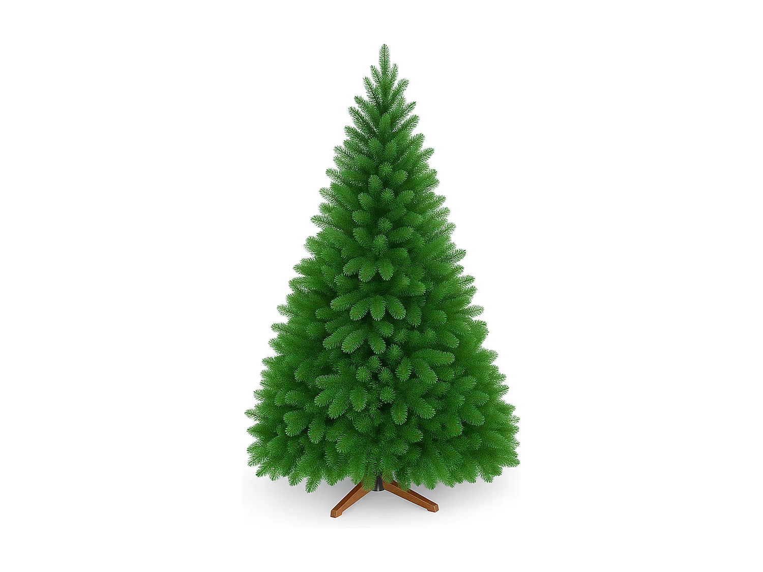 Blitzen - Sapin de Noël effet réaliste en PE et PVC ø93x180H, 872 branches