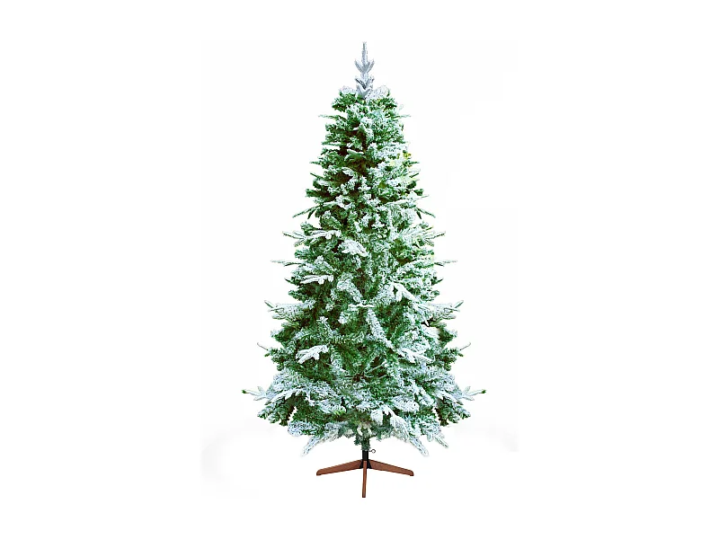 Donder - Árvore de Natal com neve, efeito realista em PE e PVC ø88x180H, 462 pontas