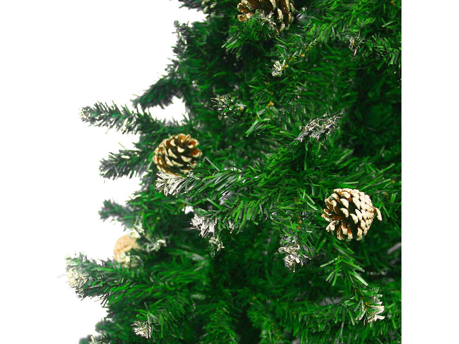 Prancer - Árvore de Natal com neve e pinheiros ø110 x 210H cm, 1200 pontas e 70 pinheiros