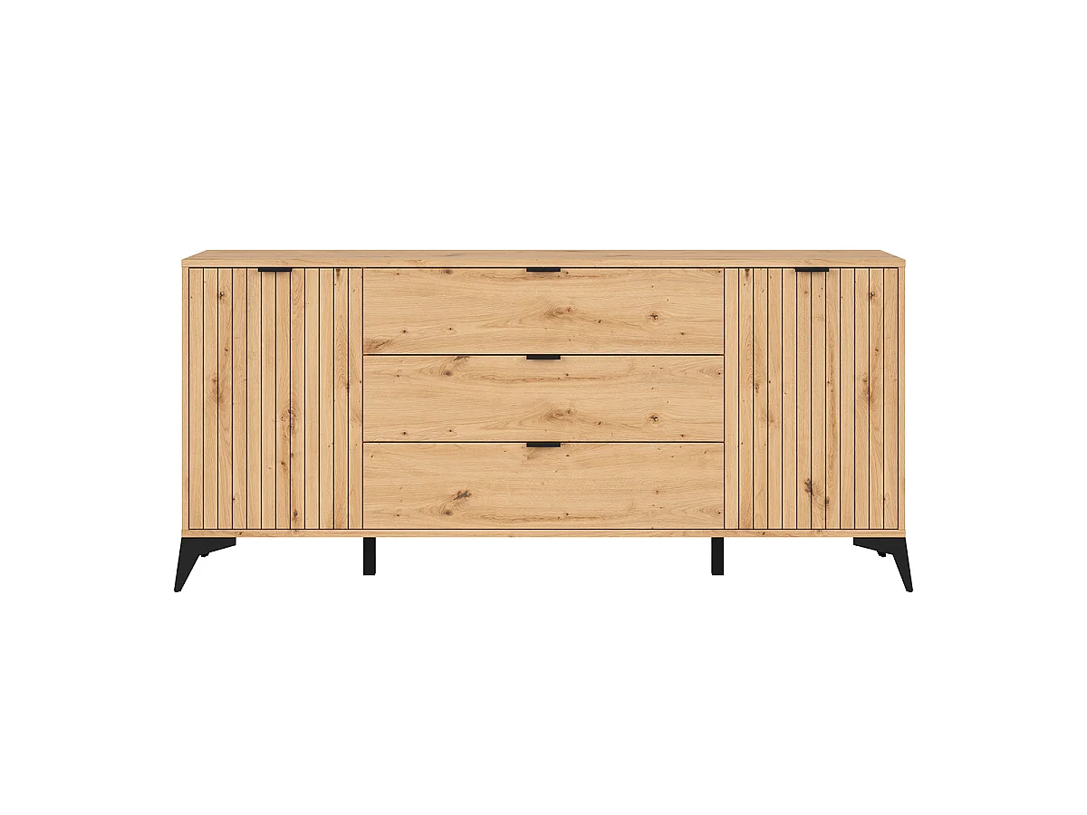 2-door 3-drawer sideboard 180 cm Mao Wood