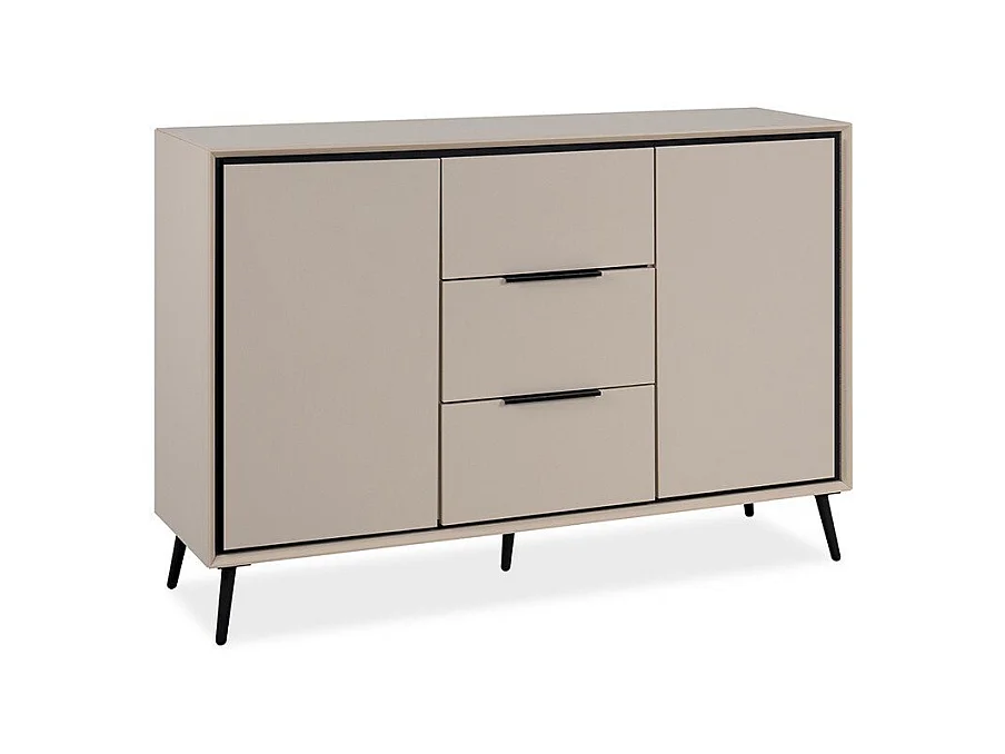Buffet 2 Portes et 3 Tiroirs L135 cm - ARONA