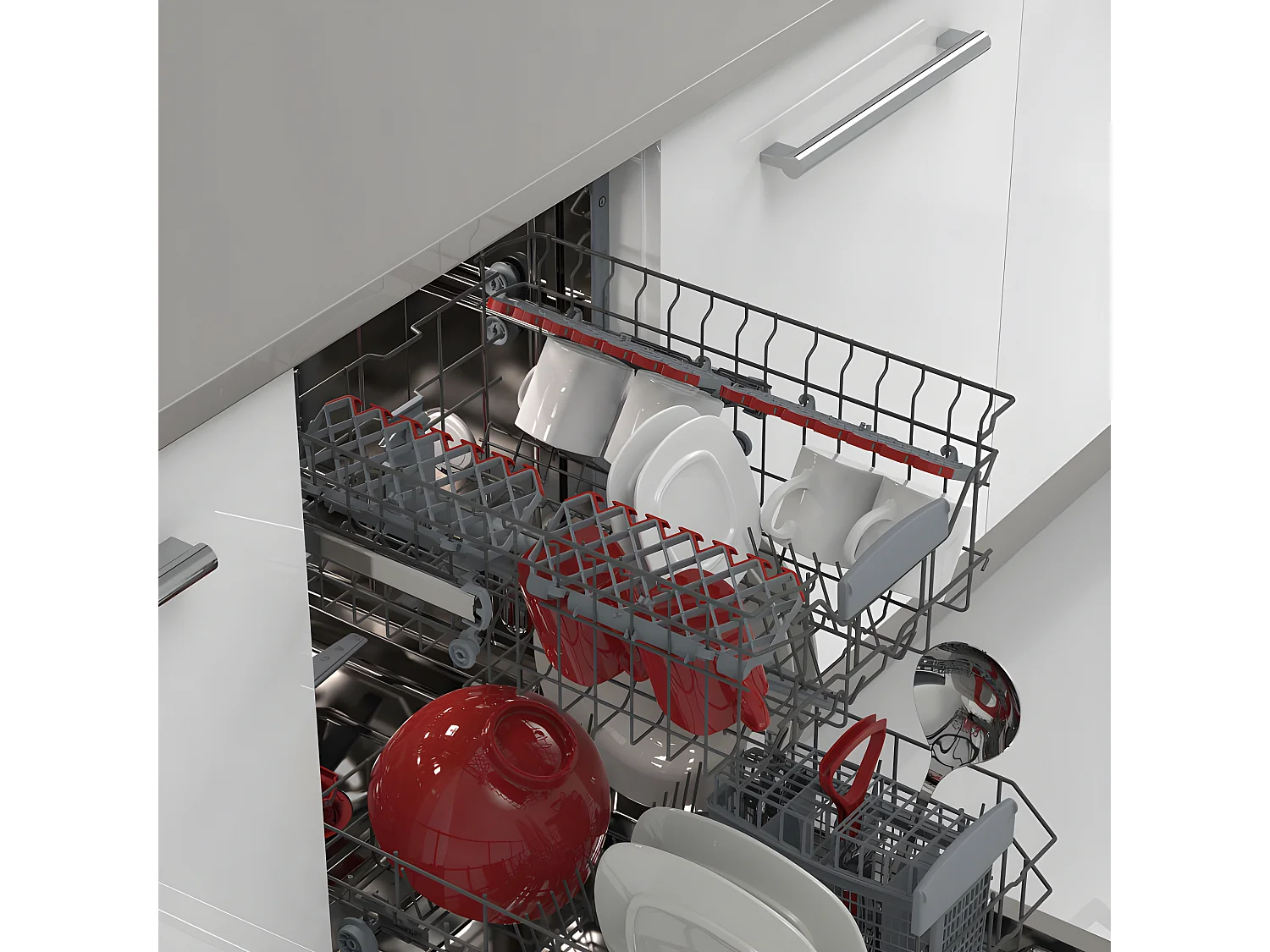 Lave-vaisselle encastrable SHARP 10 Couverts 45cm E, QWI1GI47EX