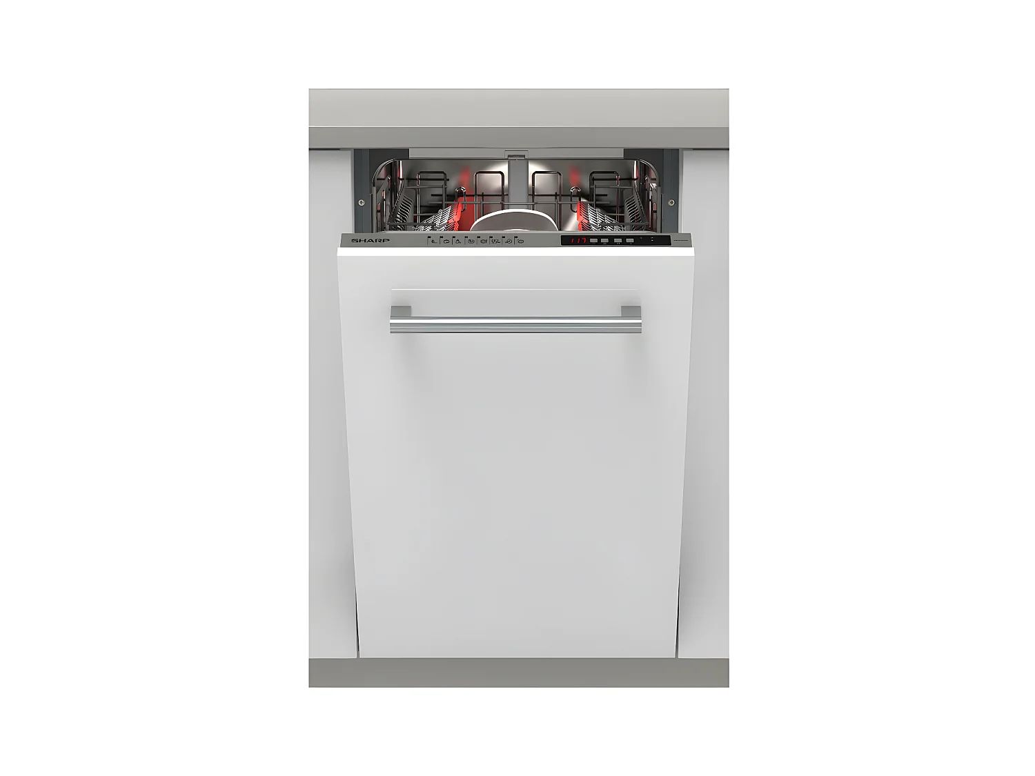 Lave-vaisselle encastrable SHARP 10 Couverts 45cm E, QWI1GI47EX
