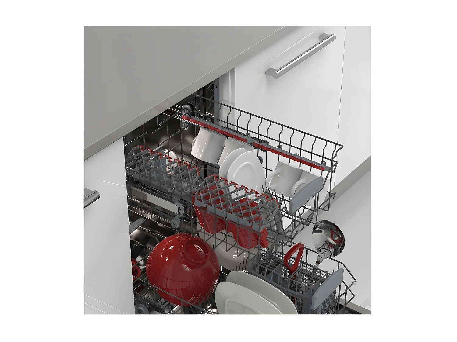 Lave-vaisselle encastrable SHARP 10 Couverts 45cm E, QWI1GI47EX