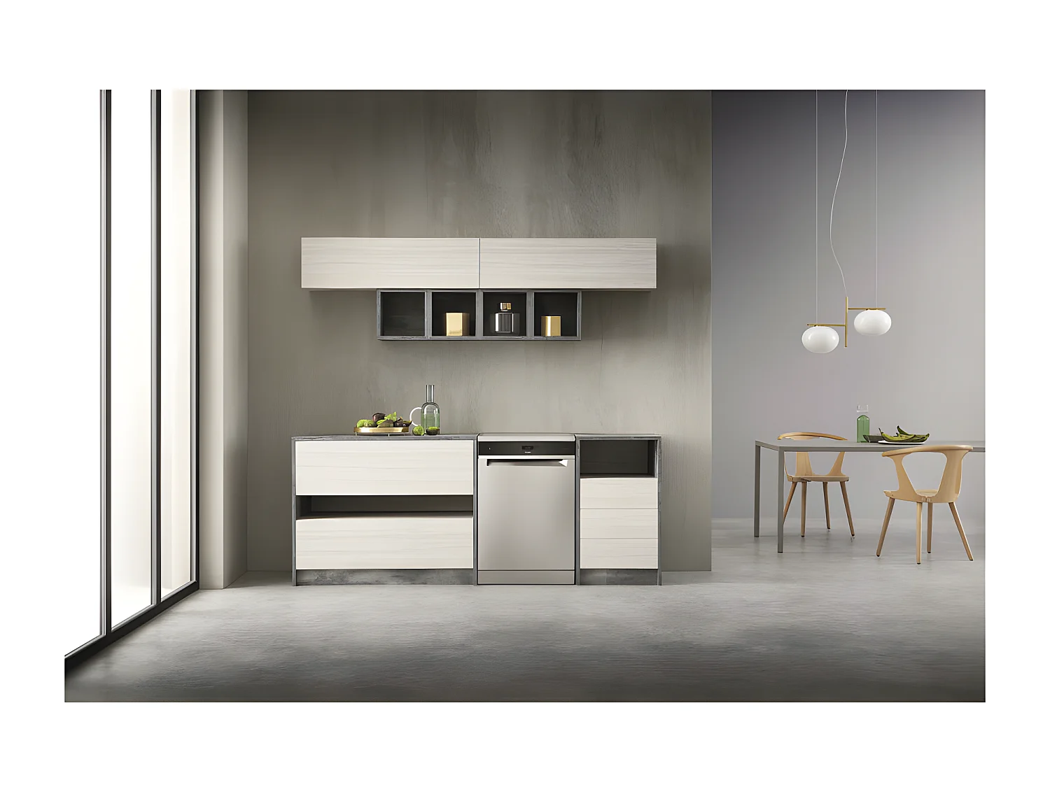 Lave-vaisselle pose libre WHIRLPOOL 14 Couverts 60cm E, WFC3C26PFX