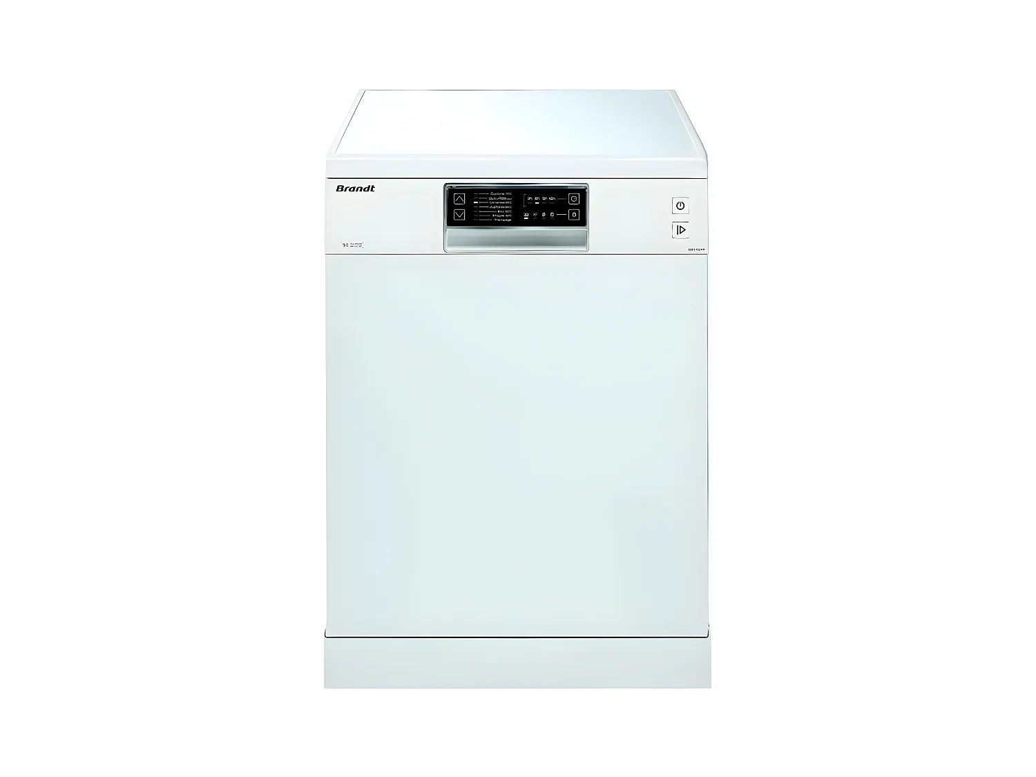 Lave-vaisselle pose libre BRANDT 14 Couverts 59.8cm D, DSF14524W