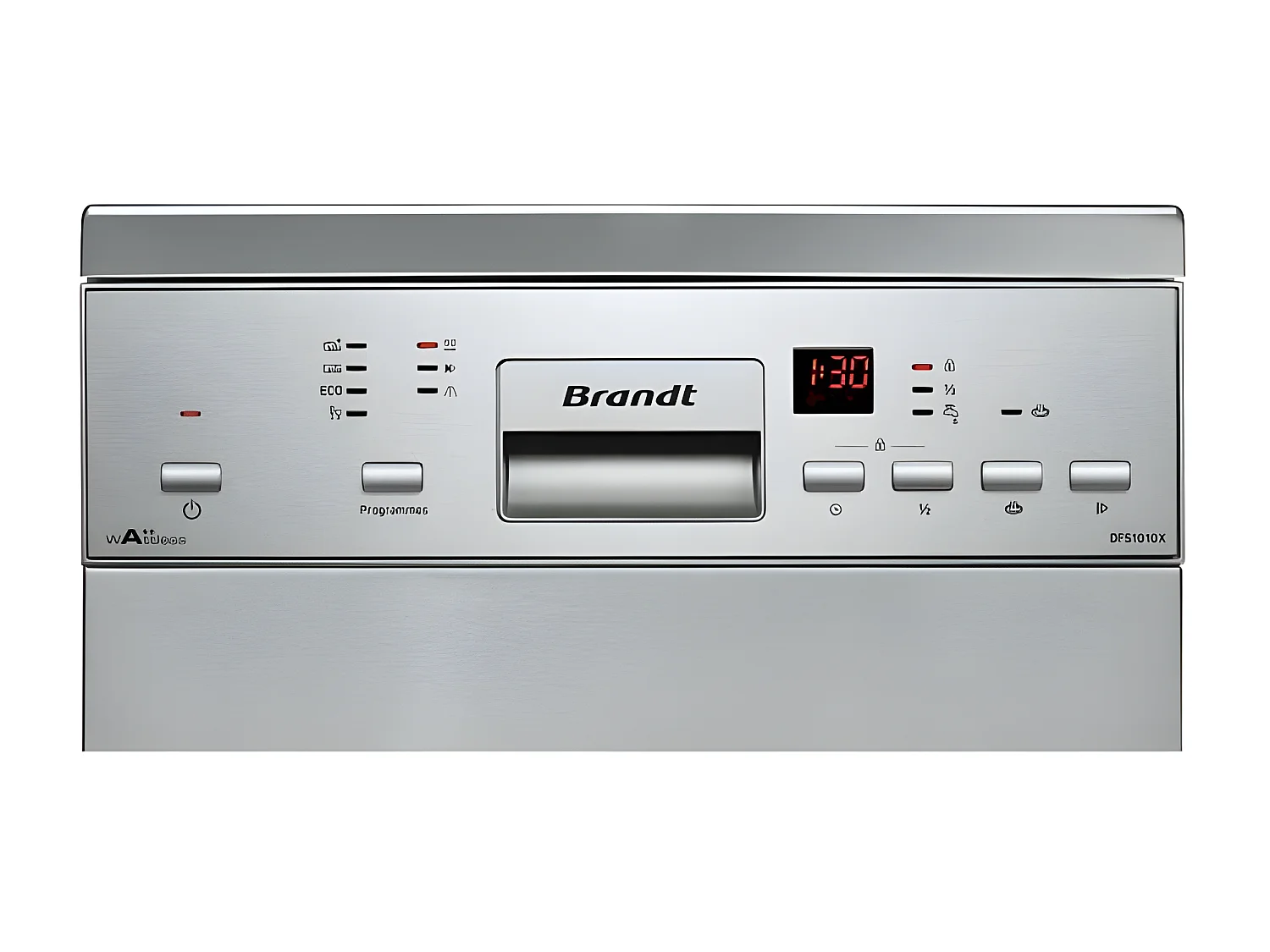 Lave-vaisselle pose libre BRANDT 10 Couverts 45cm A++, BRADFS1010X