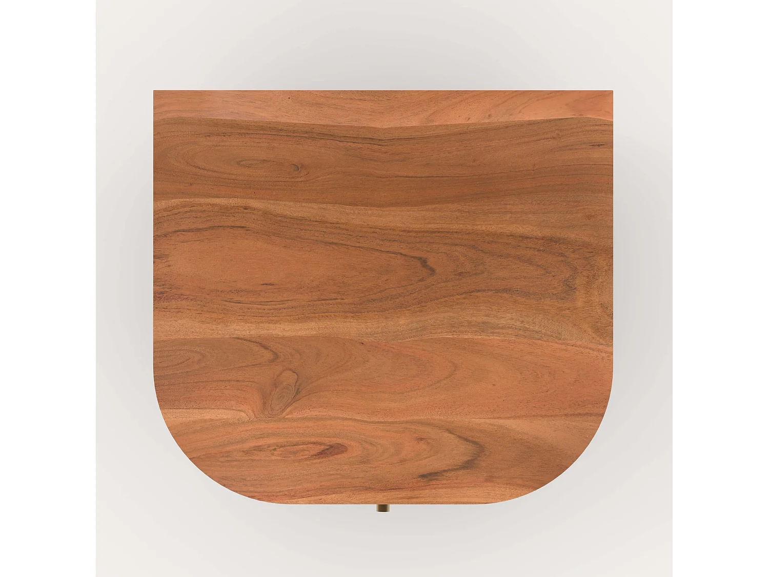 Table de chevet  en bois d'acacia 2 tiroirs - Paola