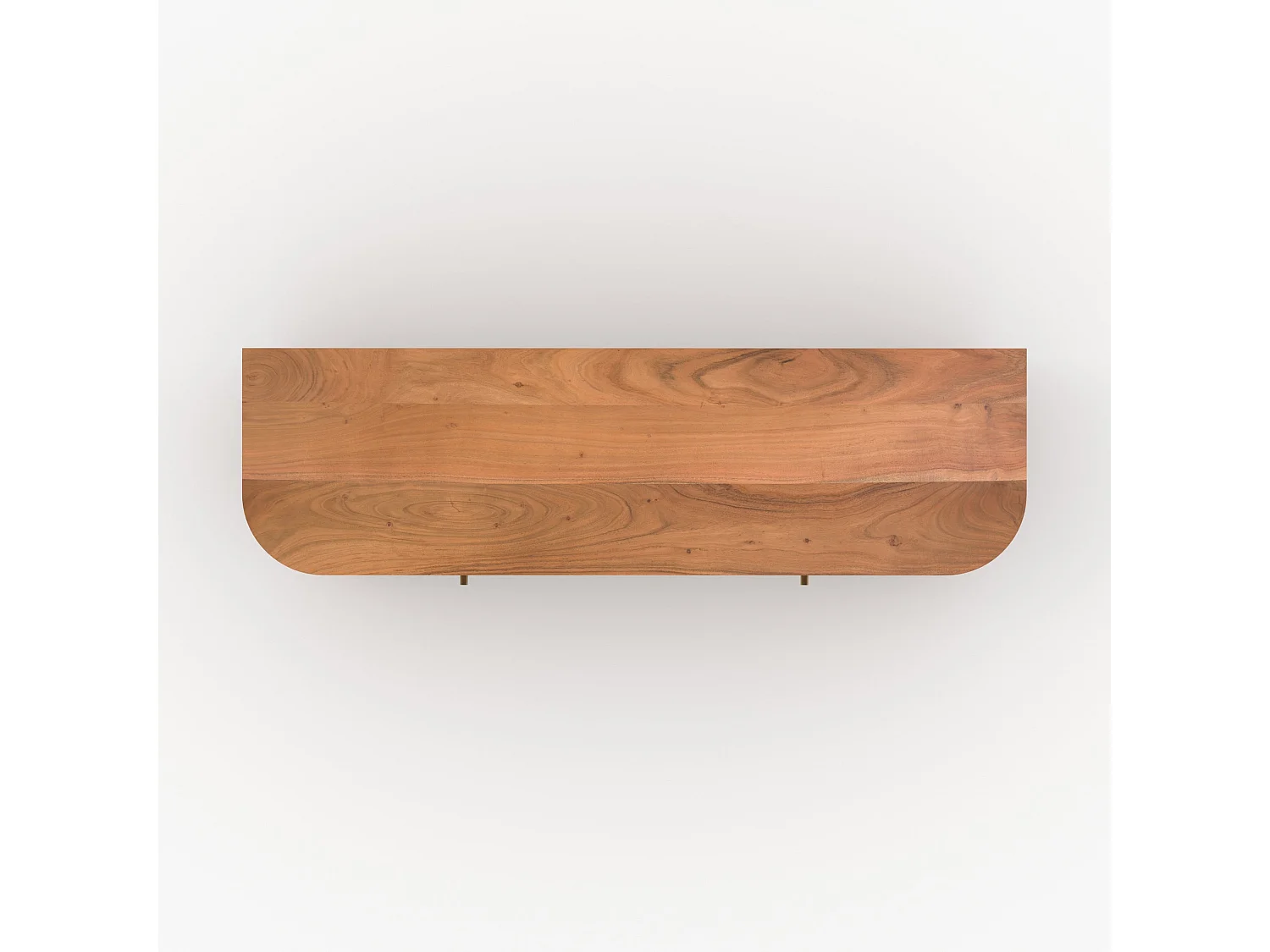 Meuble TV en bois d'acacia 145 cm - Paola