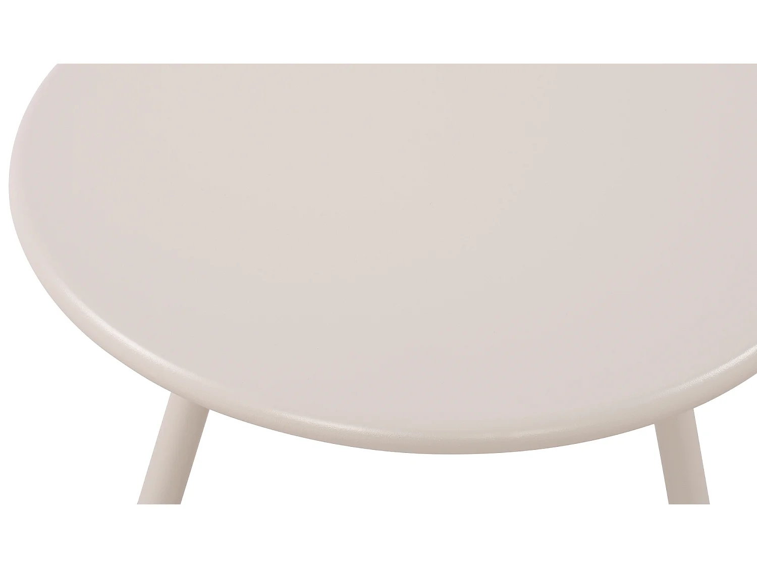 Table basse - Plastique - Gris clair - Berea