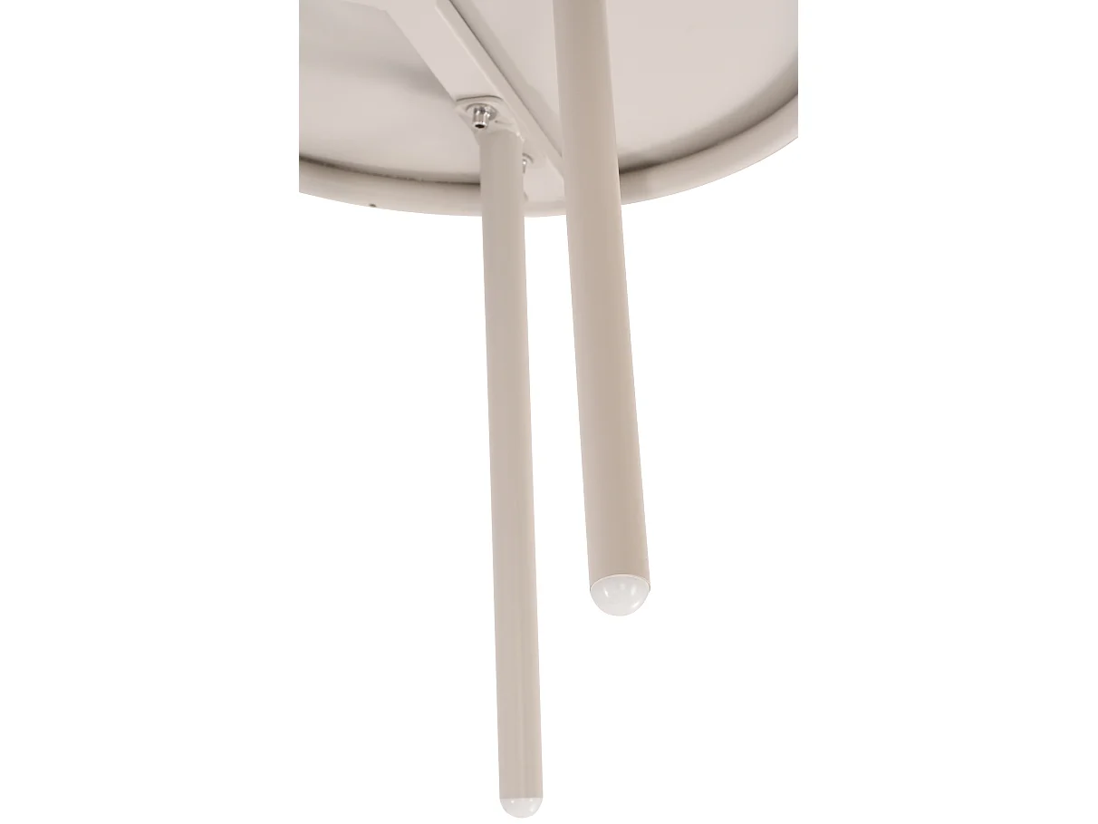 Table basse - Plastique - Gris clair - Berea