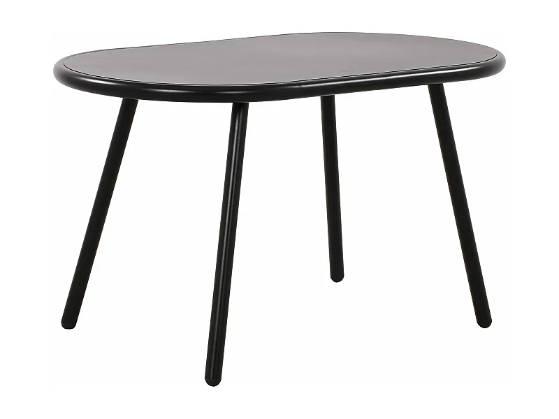 Table basse - Plastique - Noir - Velva