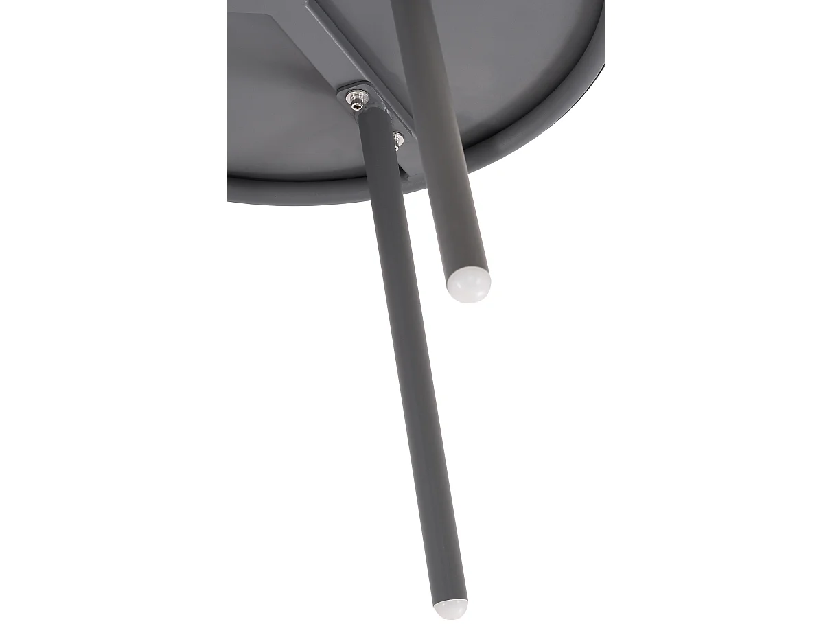 Table basse - Plastique - Gris foncé - Berea