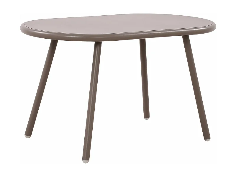 Table basse - Plastique - Taupe - Velva