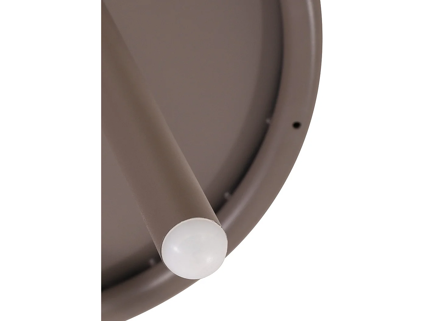 Table basse - Plastique - Taupe - Velva