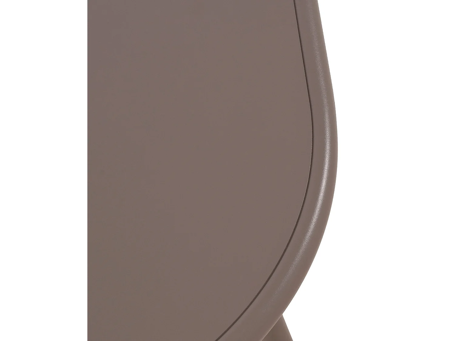 Table basse - Plastique - Taupe - Velva